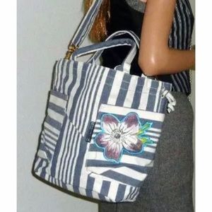 Marc By Marc Jacobs striped shoulder bag NEW